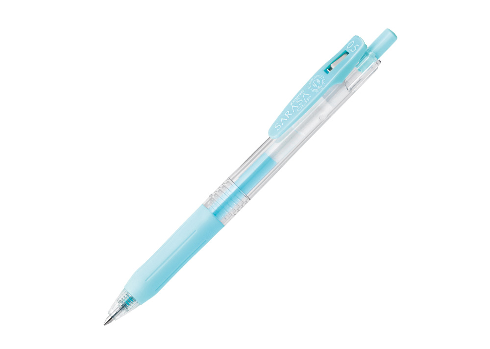 まとめ) ゼブラ ゲルインクボールペン サラサクリップ 0.5mm ミルク